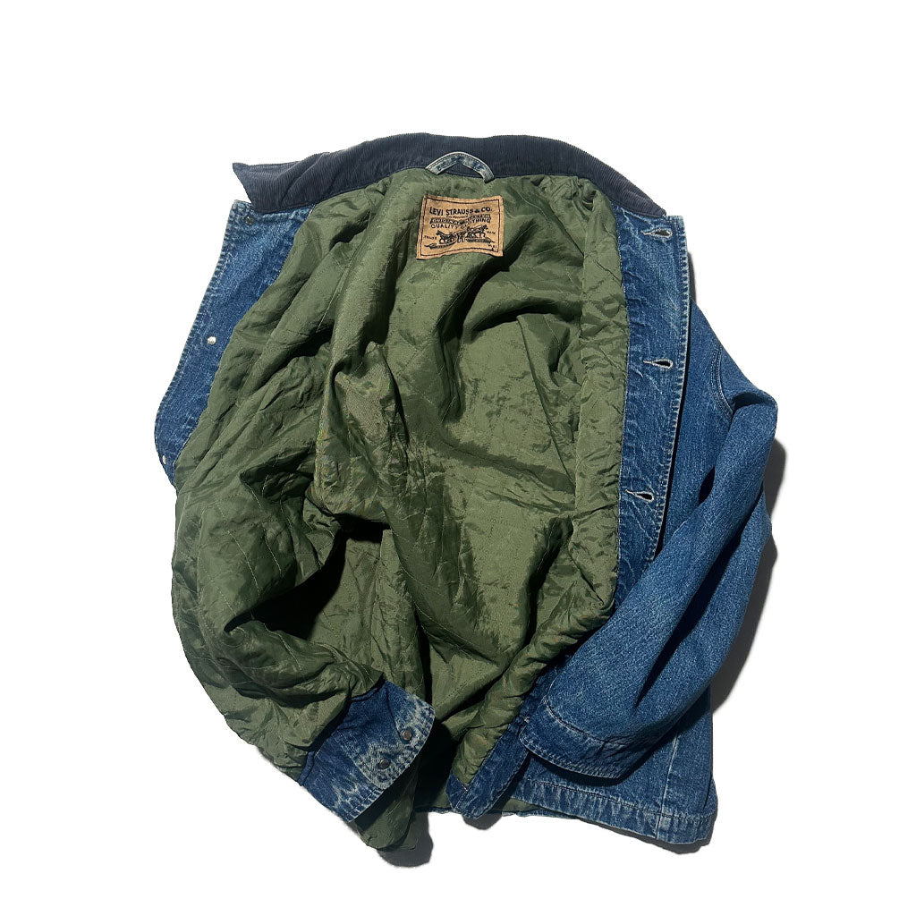 "90s Levi's " Quilting Liner Jean Jacket TOPSHOT vintage