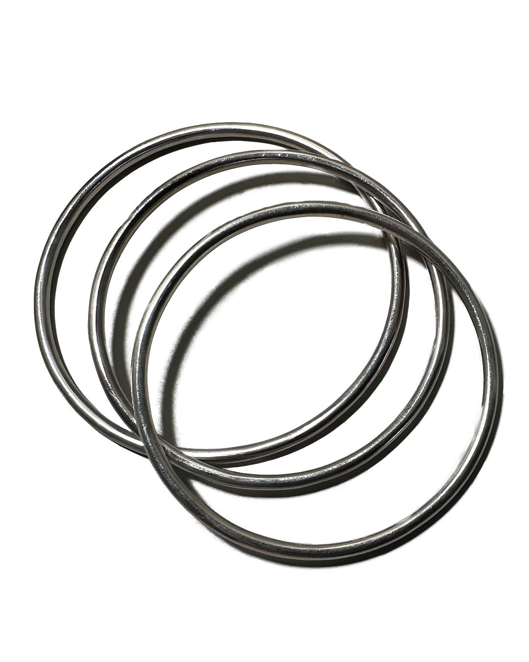 The “Karen”tribe Authentic handmade silver triple bangle