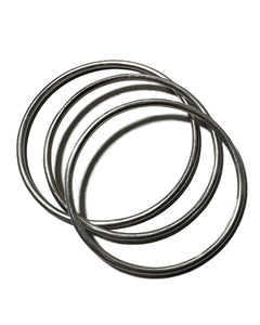 The “Karen”tribe Authentic handmade silver triple bangle