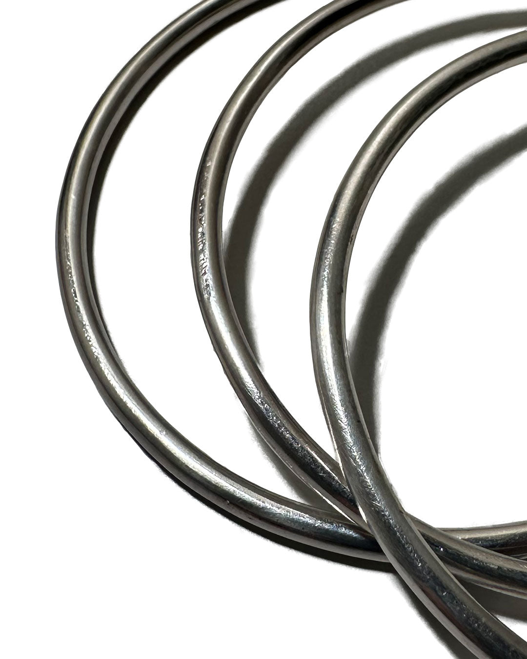 The “Karen”tribe Authentic handmade silver triple bangle