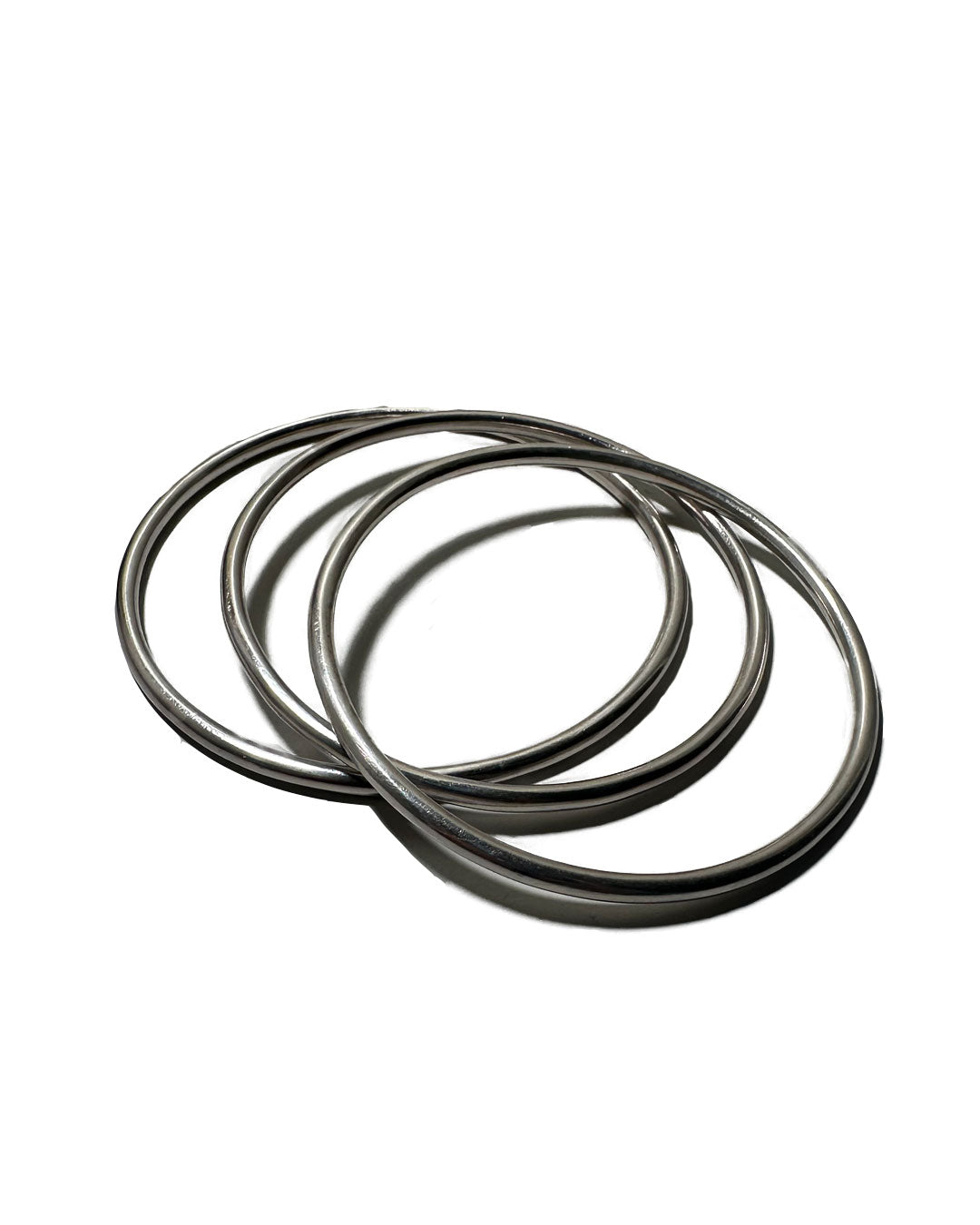 The “Karen”tribe Authentic handmade silver triple bangle