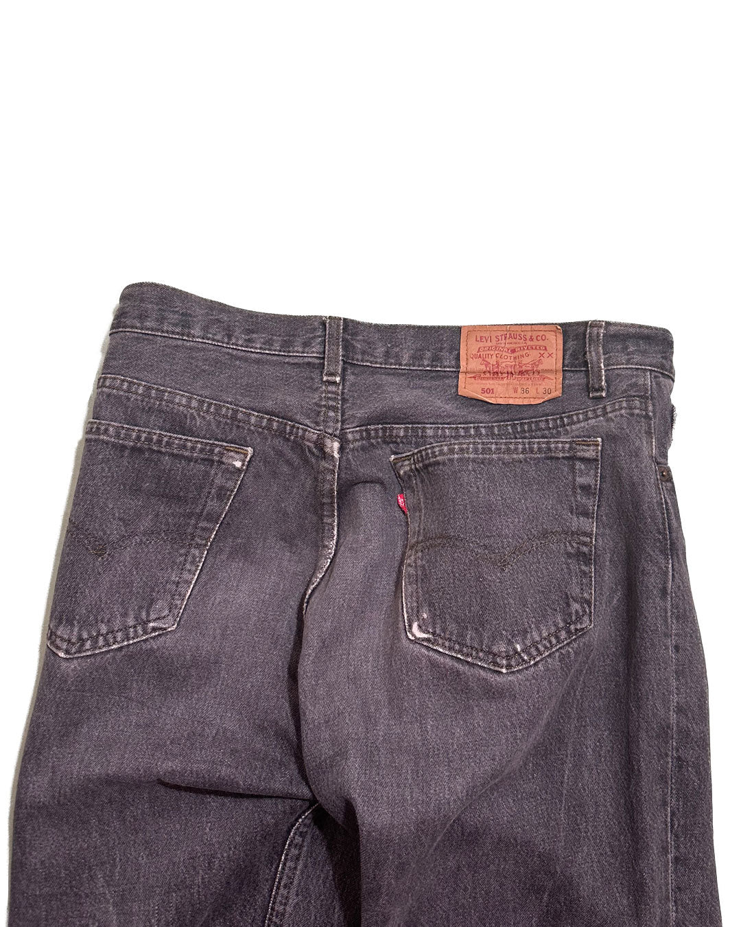 "90s Levi's 501" Black USA W36