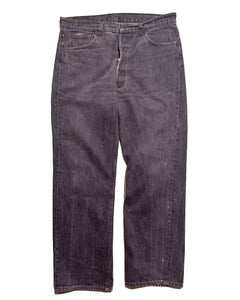 "90s Levi's 501" Black USA W36