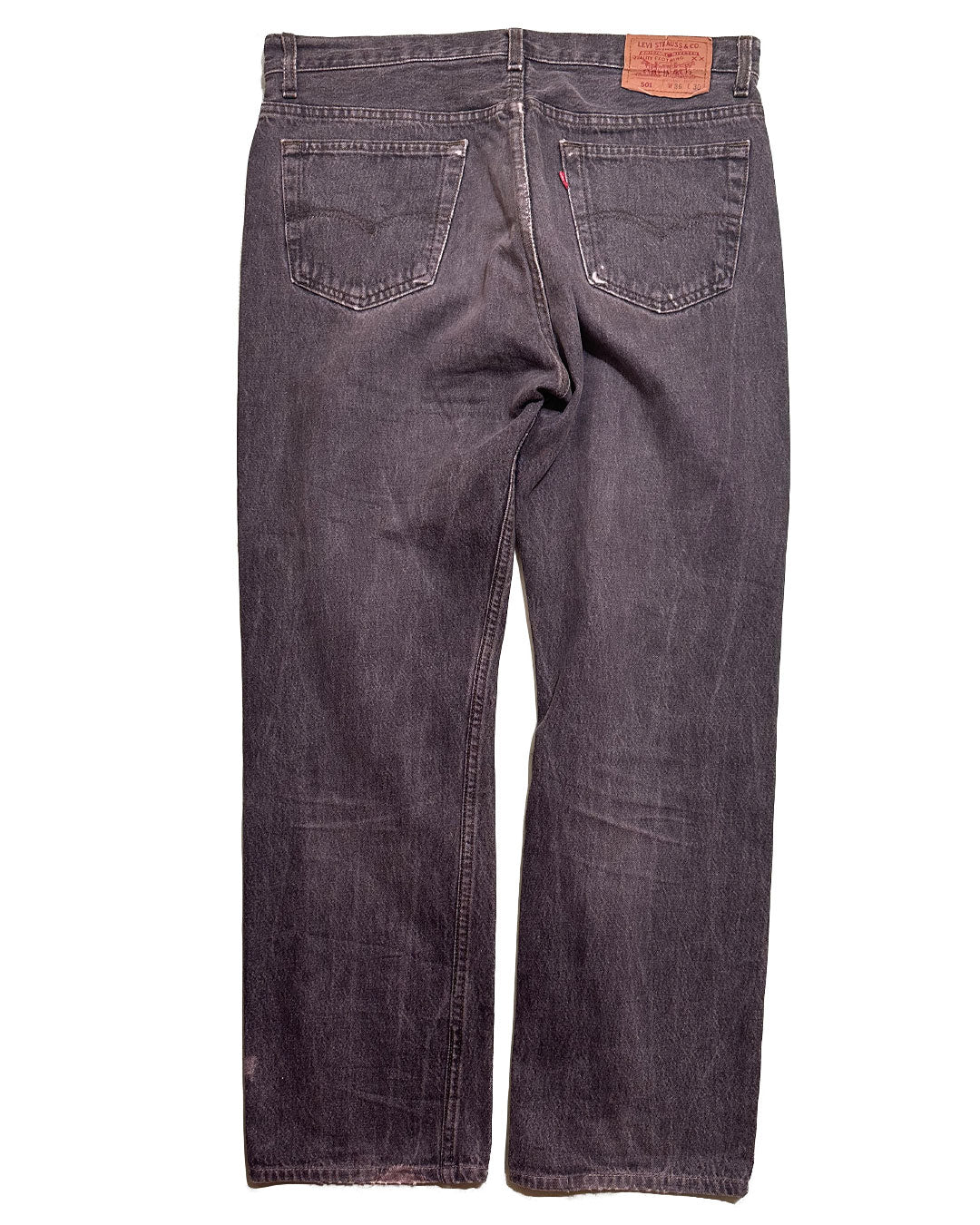 "90s Levi's 501" Black USA W36