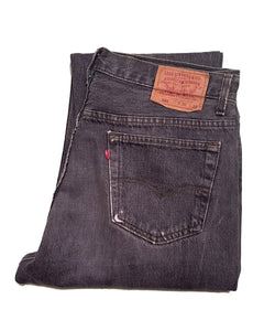"90s Levi's 501" Black USA W36
