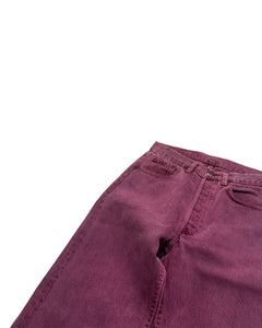 "90s Levi's 501" over dye