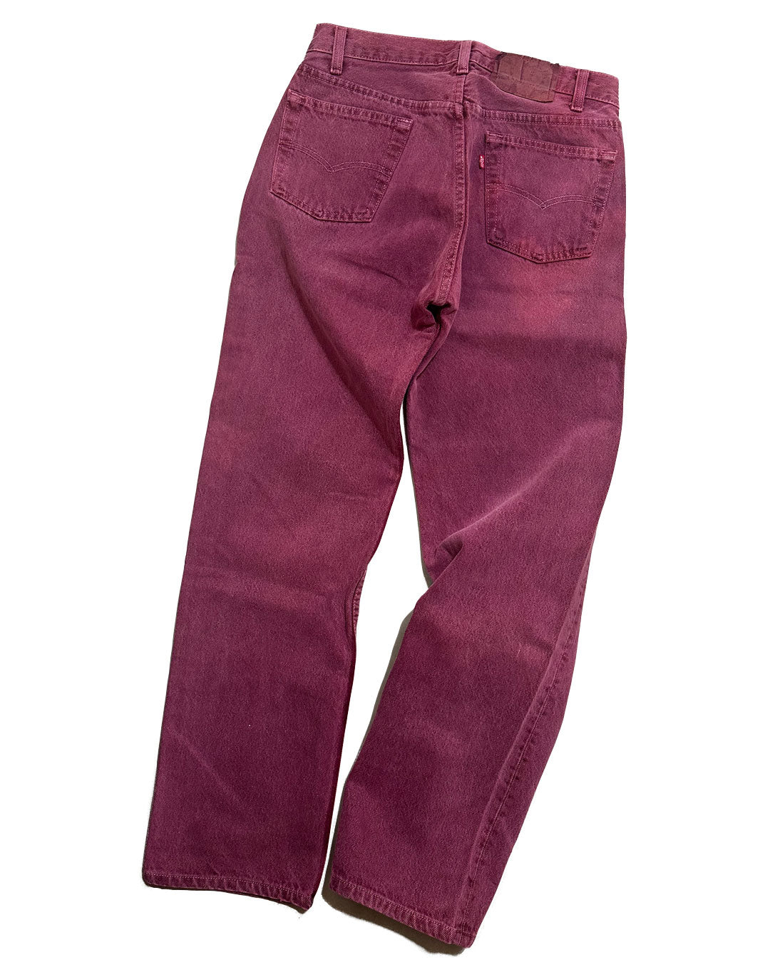 "90s Levi's 501" over dye