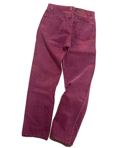 "90s Levi's 501" over dye