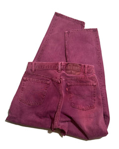 "90s Levi's 501" over dye