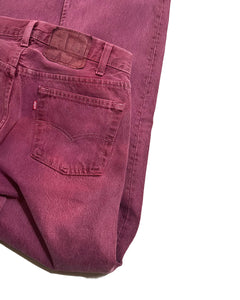 "90s Levi's 501" over dye