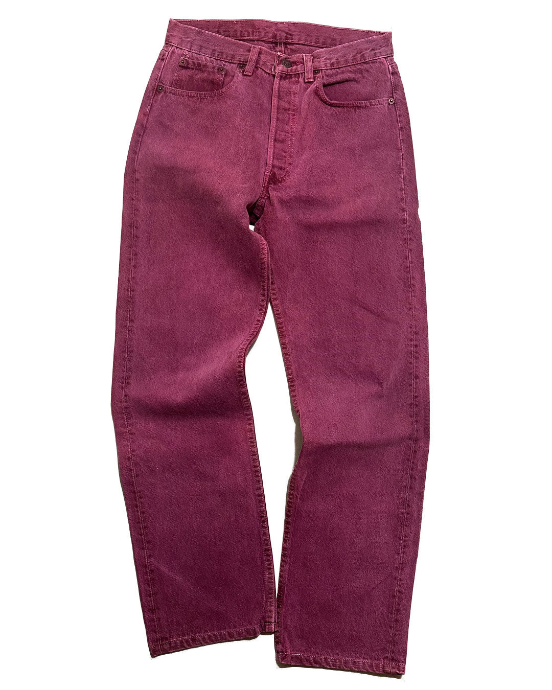 "90s Levi's 501" over dye