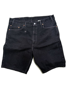 "Levi's 505" Black Denim Shorts USA