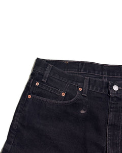 "Levi's 505" Black Denim Shorts USA