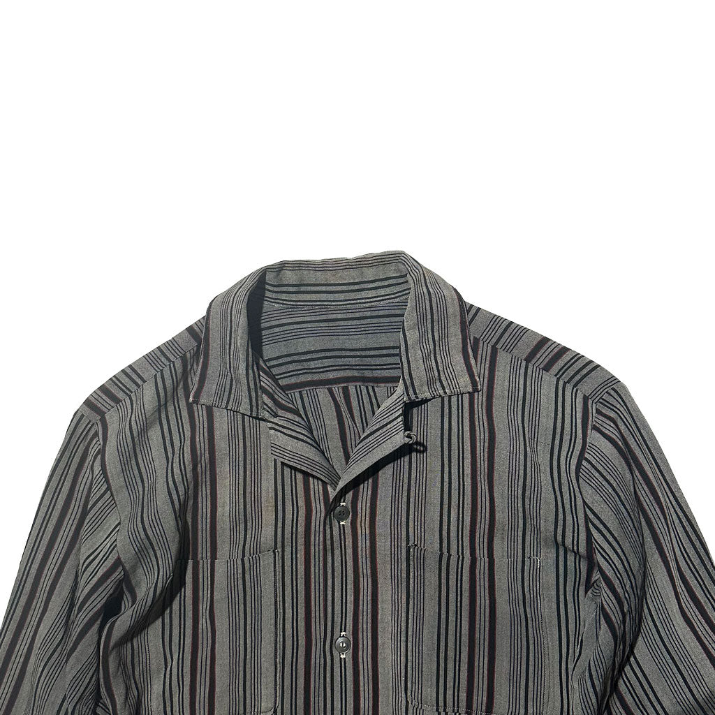 50s-60s Striped Rayon Loop Shirts