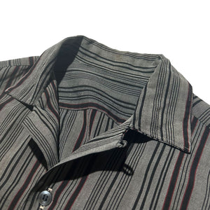 50s-60s Striped Rayon Loop Shirts