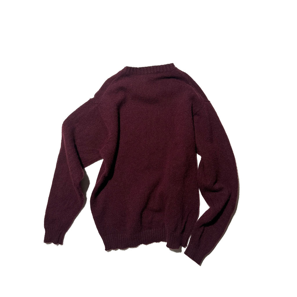 "80s L.L. Bean" Scotland Wool sweater