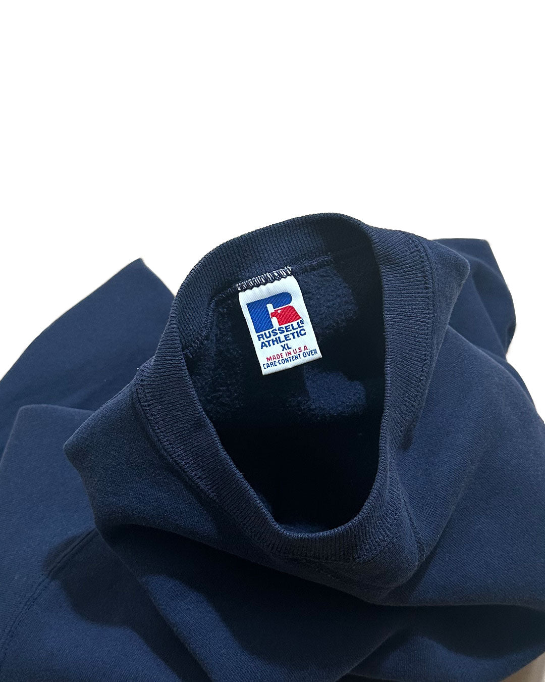 "80s-90s RUSSELL ATHLETIC" Sweat USA NAVY