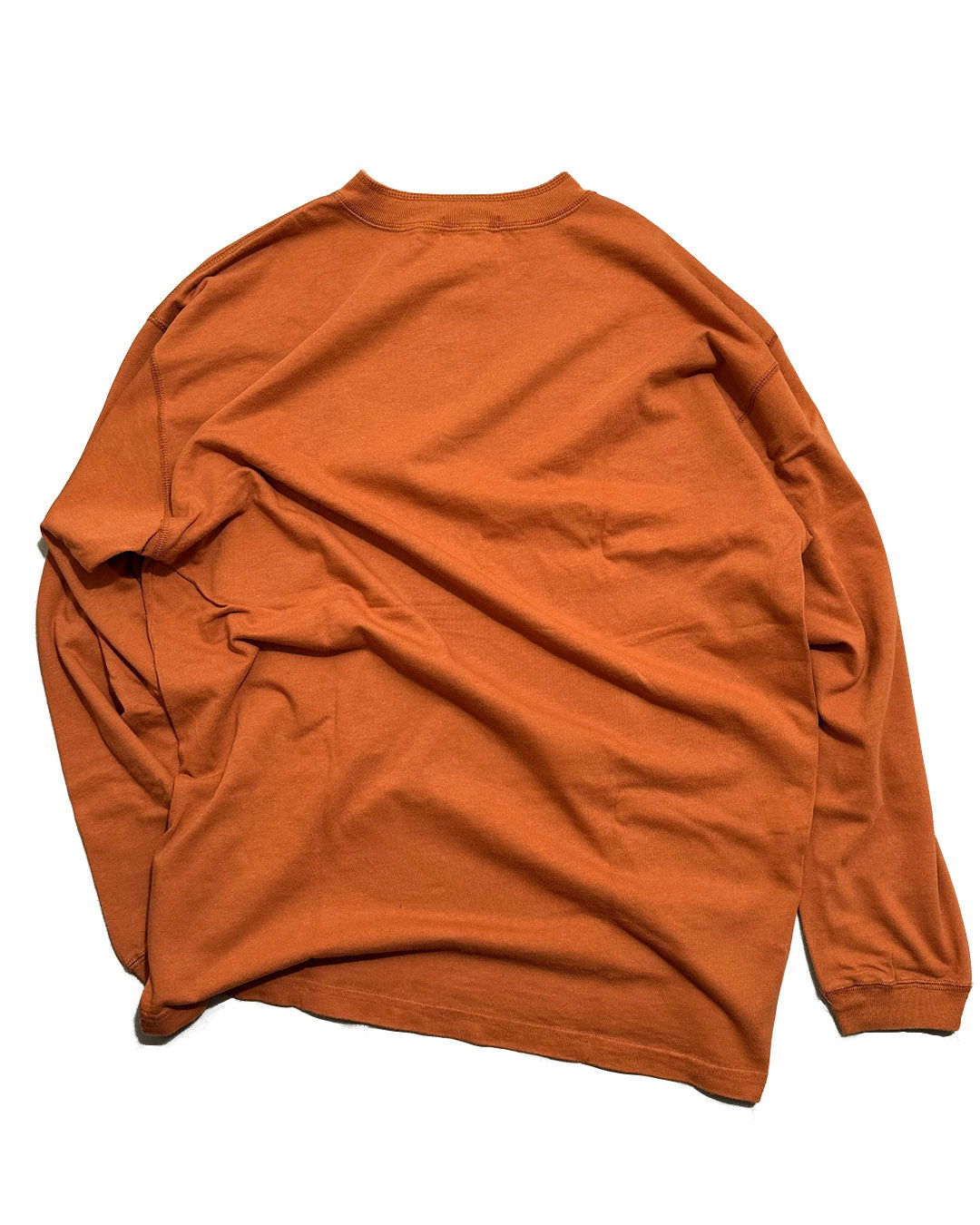 "80s BANANA REPUBLIC" Henry Neck L/S Tee