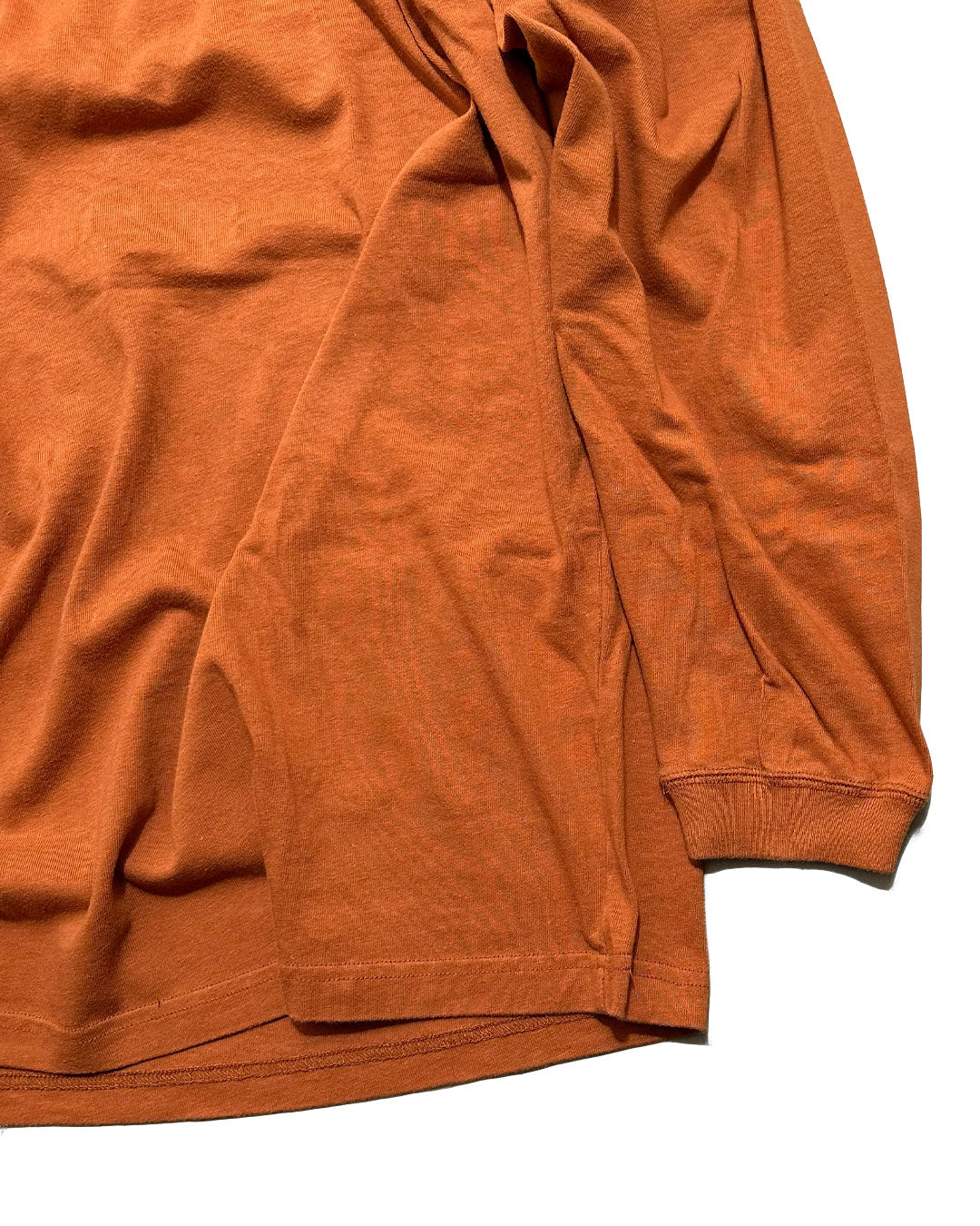 "80s BANANA REPUBLIC" Henry Neck L/S Tee