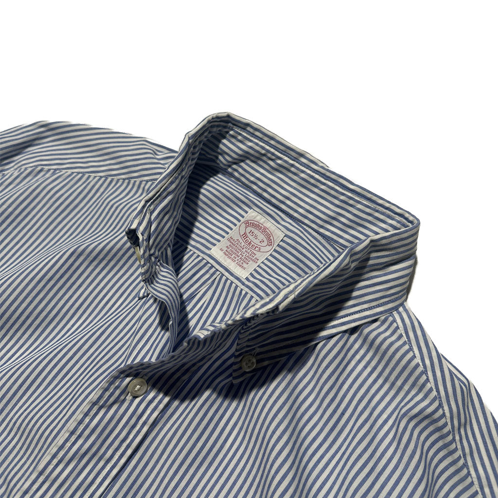"90s Brooks Brothers" Striped B/D Shirt