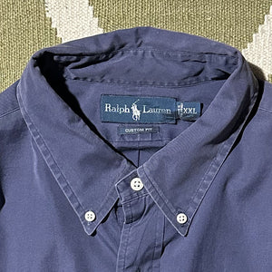 "POLO Ralph Lauren" Navy B/D Shirts