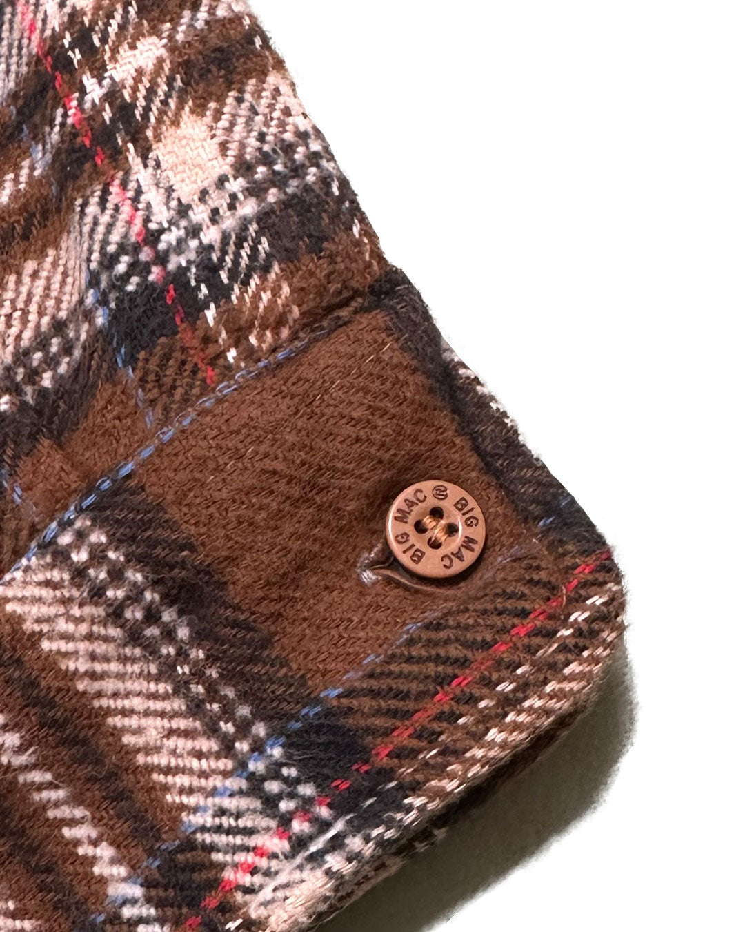 "70s BICMAC" Flannel Shirt BIG SIZE