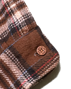 "70s BICMAC" Flannel Shirt BIG SIZE