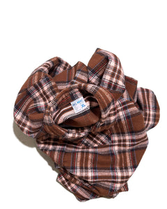 "70s BICMAC" Flannel Shirt BIG SIZE