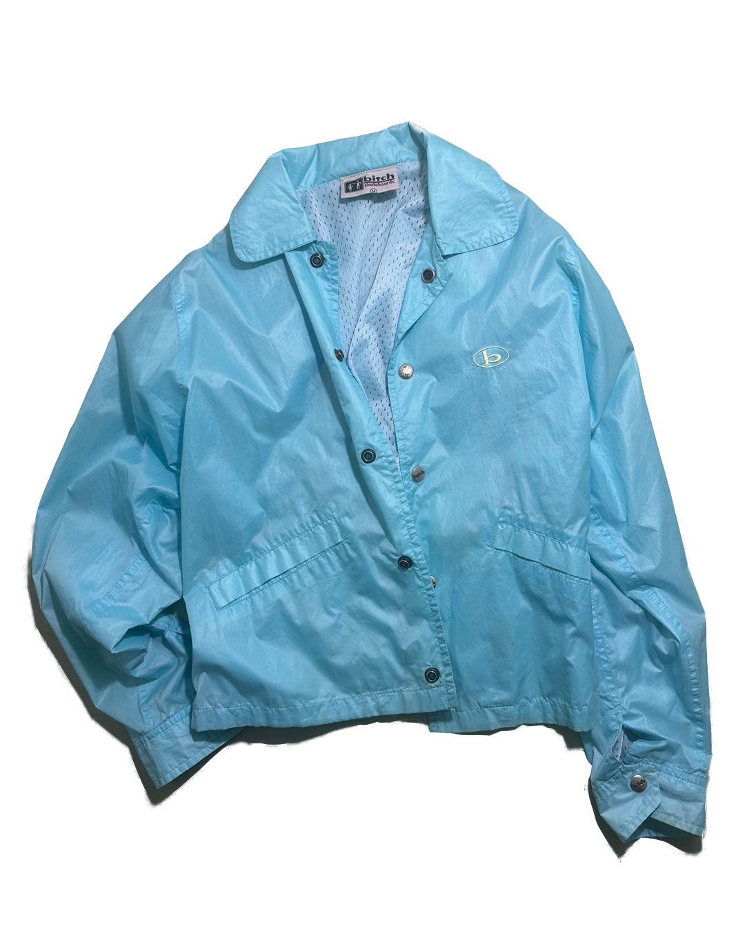 " Bitch Skateboards " Short Nylon Jacket