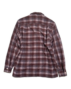 "60s- JACK FROST WOOLEN WEAR" Wool Shirt