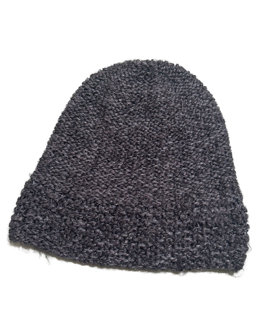 Handmade Knit Cap BLUE/GRAY