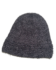 Handmade Knit Cap BLUE/GRAY