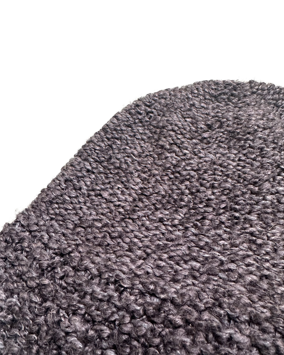 Handmade Knit Cap BLUE/GRAY