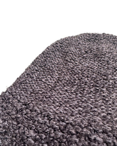Handmade Knit Cap BLUE/GRAY