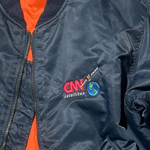 "CNN Satellites " MA-1 Jacket
