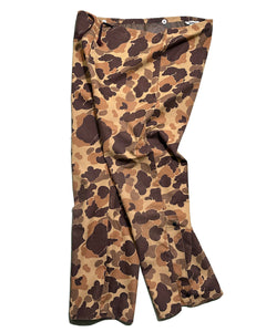 "70s Duxbak" Hunting camo Nylon Pants