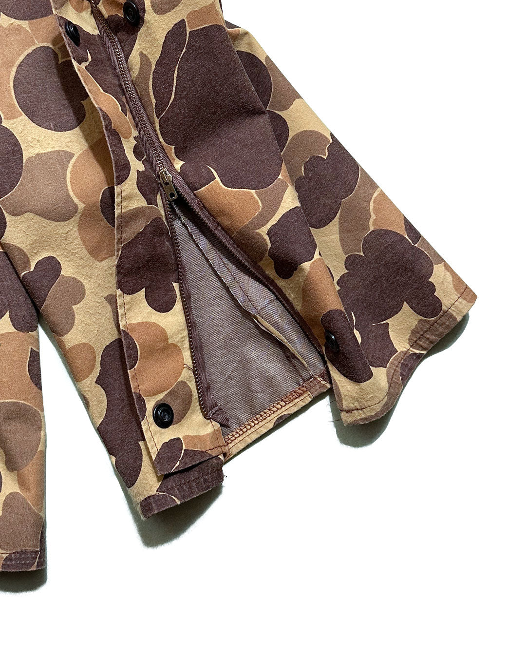 "70s Duxbak" Hunting camo Nylon Pants