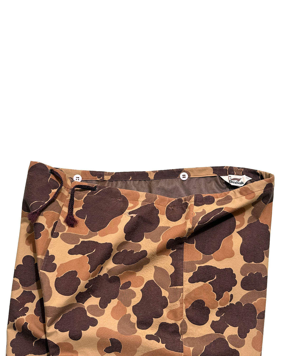 "70s Duxbak" Hunting camo Nylon Pants