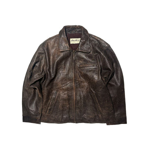 " 90s Eddie Bauer " Single Leather Jacket