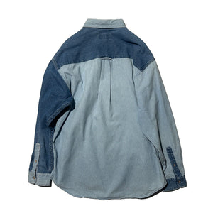 "80s Eddie Bauer" Denim Chambray Shirt