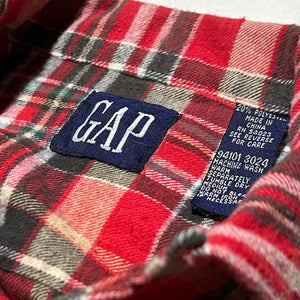 "90s GAP" Plaid Loop Shirt