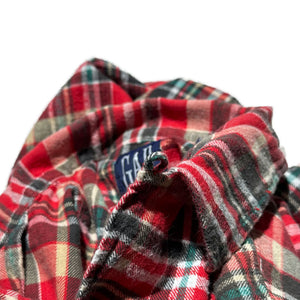 "90s GAP" Plaid Loop Shirt