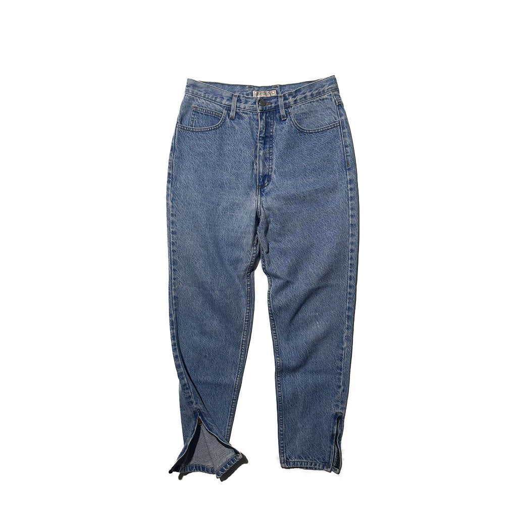 "90s GUESS" Zip up Denim Pants