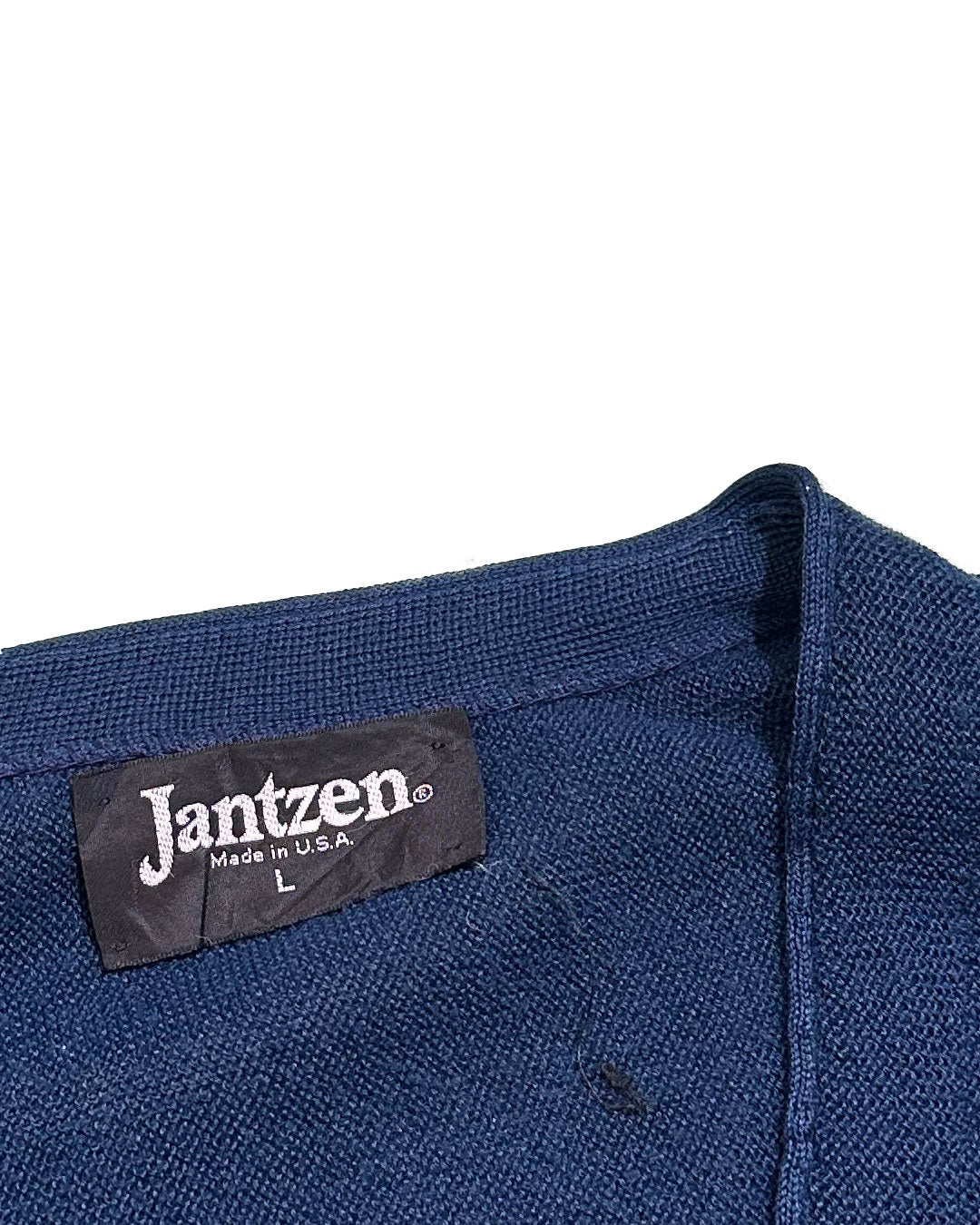 "80s Janzen" polyester Knit cardigan
