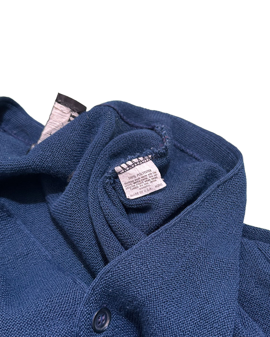 "80s Janzen" polyester Knit cardigan