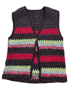 MIX KNIT VEST
