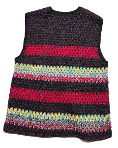 MIX KNIT VEST