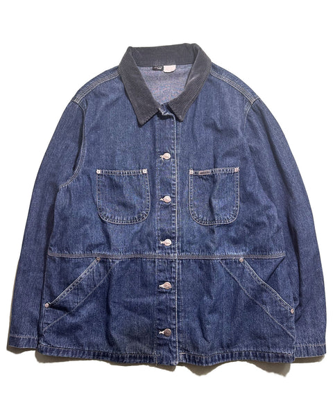   Jeans 90’s denim coverall best denim coverall ever!! 年末お買い物vlogでお邪魔させていただい