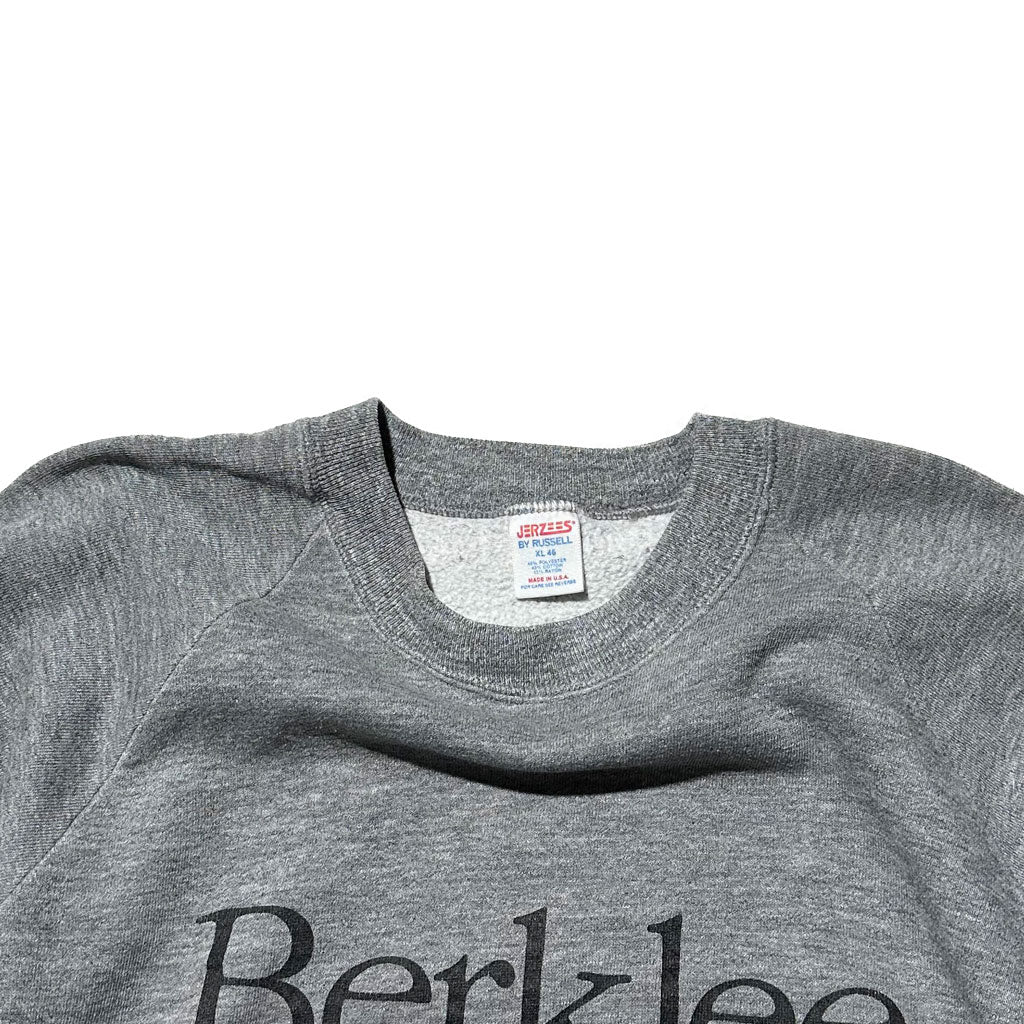 80s JERZEES " Berklee COLLEGE OF MUSIC" Crew sweat