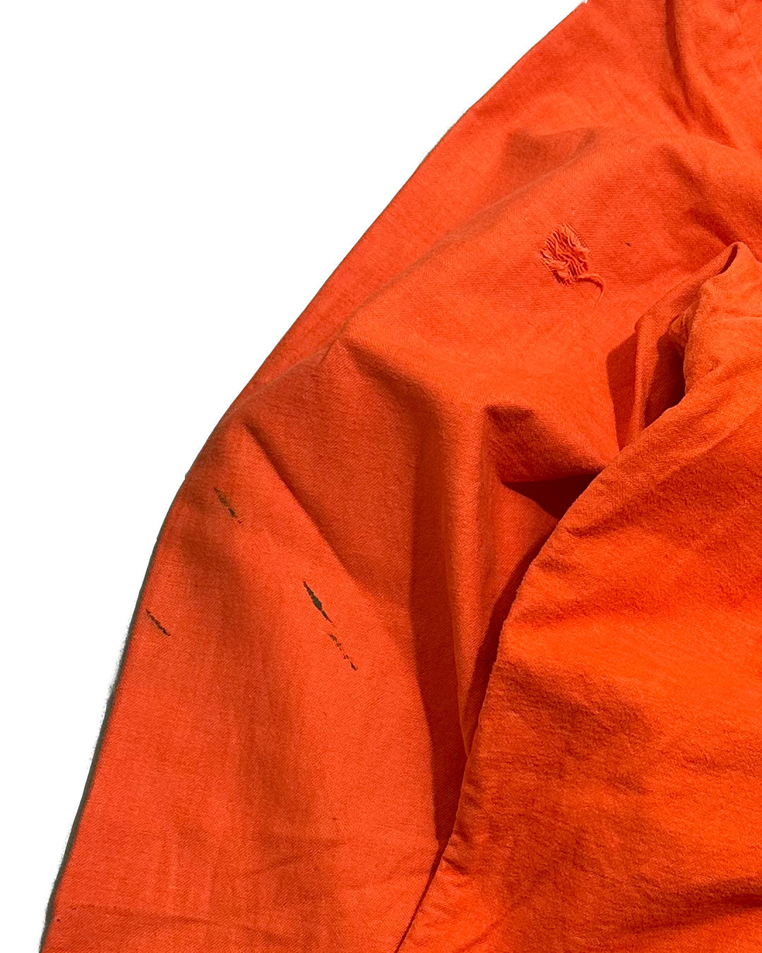 "70s BIGMAC" Orange flannel Shirt